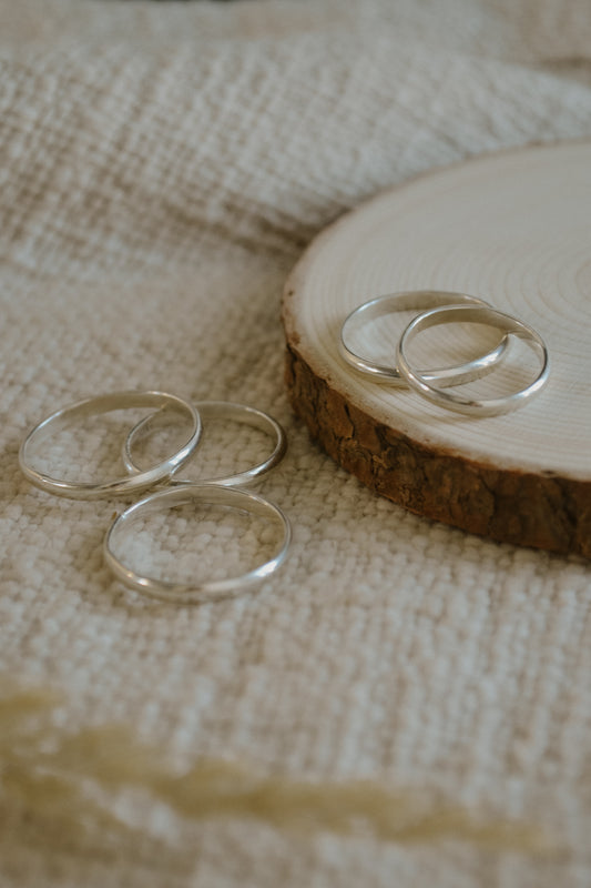 Dainty Half-Round Stacker